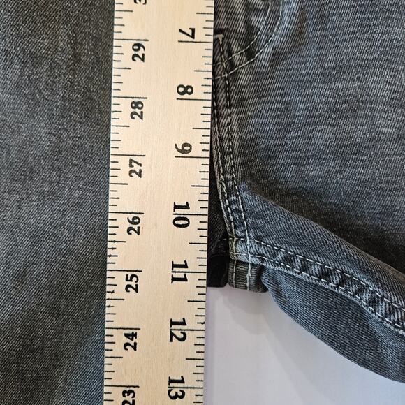 Levi's [Read] 512 Slim Taper Black Distressed Paint Splatter Stretch 33x32(30.5) - Picture 9 of 10